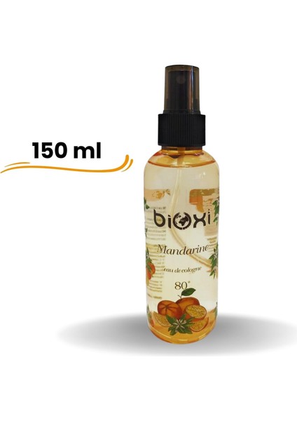 ® Mandarin 80° Kolonya 150 ML - Canlandırıcı Mandalina Kokusu ile Etkin Hijyen
