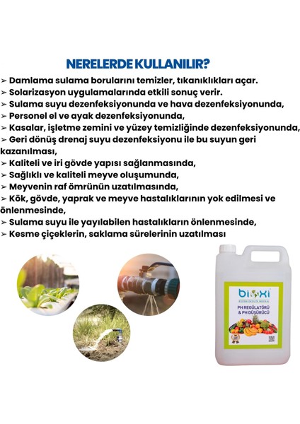 ® pH Regülatörü & pH Düşürücü 5 LT - Su Kalitenizi Artırın!