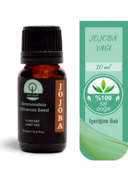 % 100 Doğal Saf Jojoba Yağı