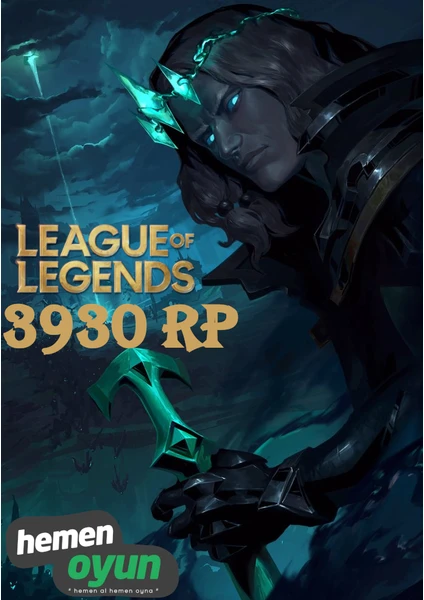 League Of Legends Lol 3930 Rp Tr