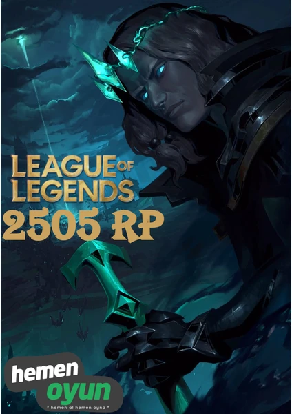 League Of Legends Lol 2505 Rp Tr