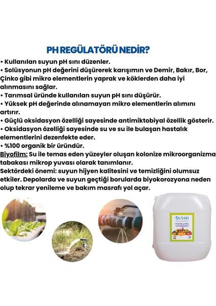 ® pH Regülatörü & pH Düşürücü 30LT - Su Kalitenizi Artırın! modelleri