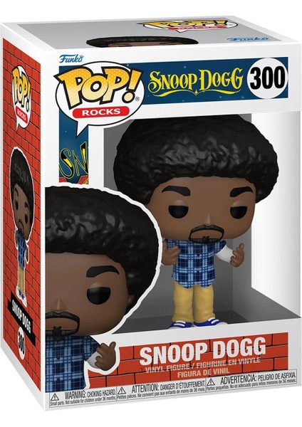 Snoop Dogg Blue Shirt Pop Figure