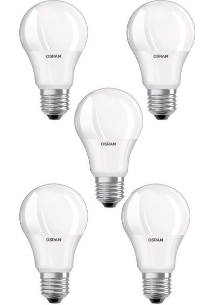 12W (105W) LED Ampul 2700K Sarı - E27 Duy 5 Adet