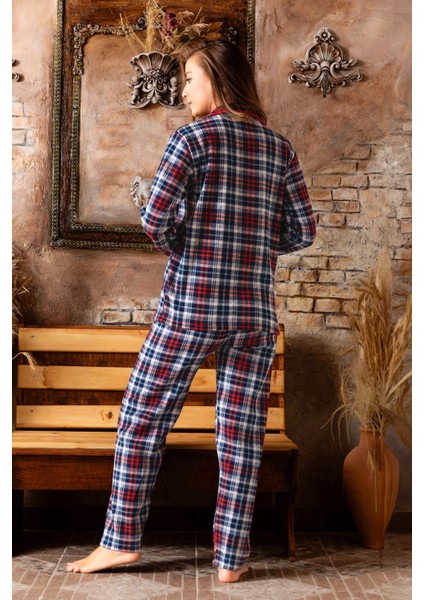 Kadın Kışlık Welsoft Peluş Polar Düğmeli Pijama Takımı fiyatları