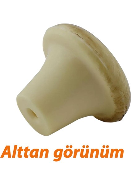 8 Adet Sert Plastik Mantar Düğme Kulp Kayın Dolap Mobilya Mutfak Dolabı Çekmece Kapak Kulpu Kulbu