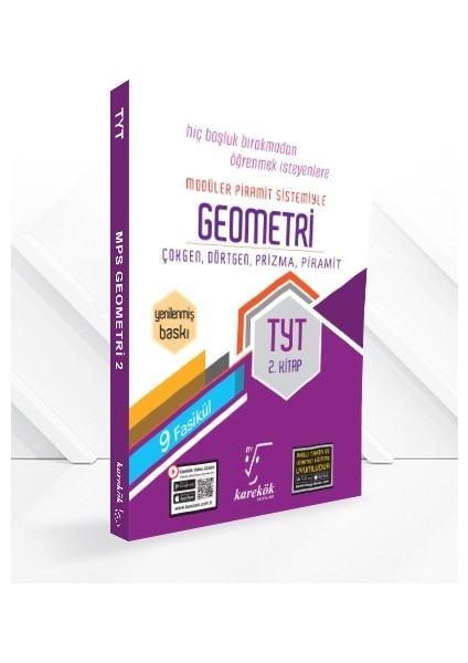 Tyt Geometri 2. Kitap Mps Karekök Yayınları