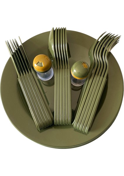 Piknik Seti 34 Parça 6 Kişilik kamp piknik yemek seti ( Bpa içermez plastik ) fiyatları