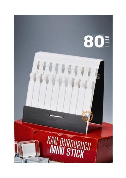 80 Adet Kan Durdurucu Mini Stick 720188 Toptan Paket