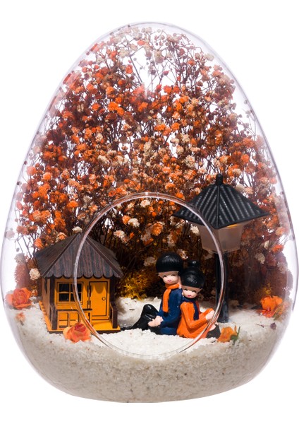 Teraryum Sonsuz Aşk Işıklı Oranj