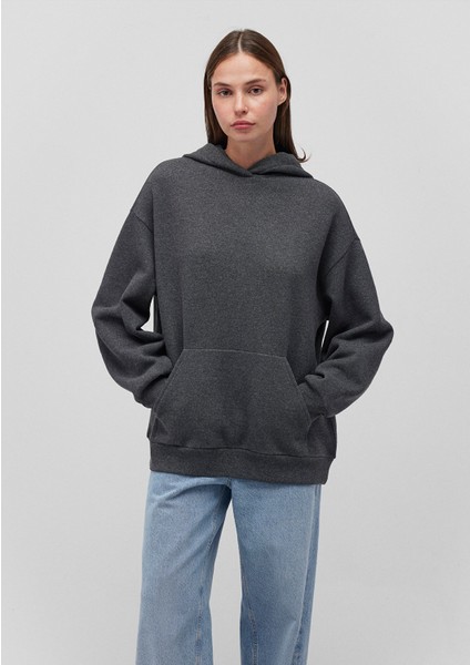 Kapüşonlu Antrasit SWEATSHIRT1S10186-87829