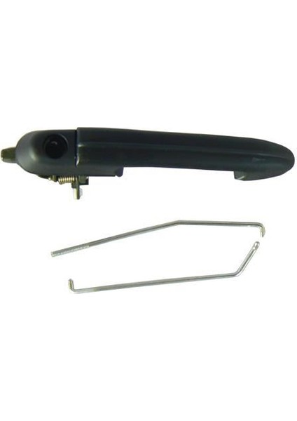 Kapı Kolları 3244A Marea Kapı Açma Kolu Ön Siyah Sol Çızgılı