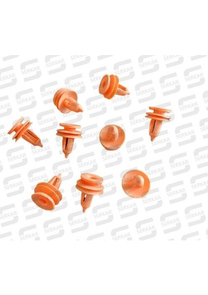 Klips 25338 Opel Suzuki Toyota Chevrolet Döşeme Klipsi Üniversal