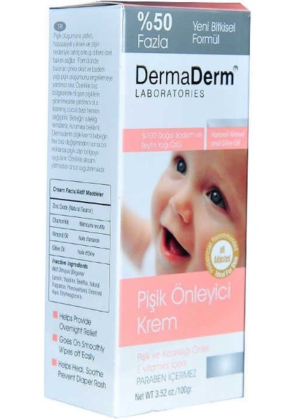 Pişik Önleyici Krem 100 gr fırsatları