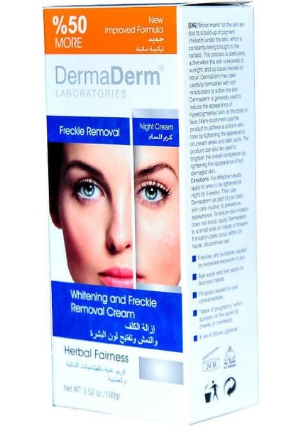 Leke Giderici Cilt Beyazlatıcı Gece Kremi 100 gr