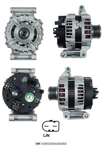 Alternator 12V.156A. Bosch Transıt Turneo Custom 11-&Gt;