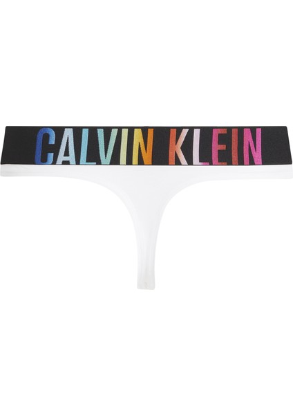 Kadın Marka Logolu Elastik Bantlı Günlük Kullanıma Uygun Beyaz Külot 000QF7833E-100 fiyatları