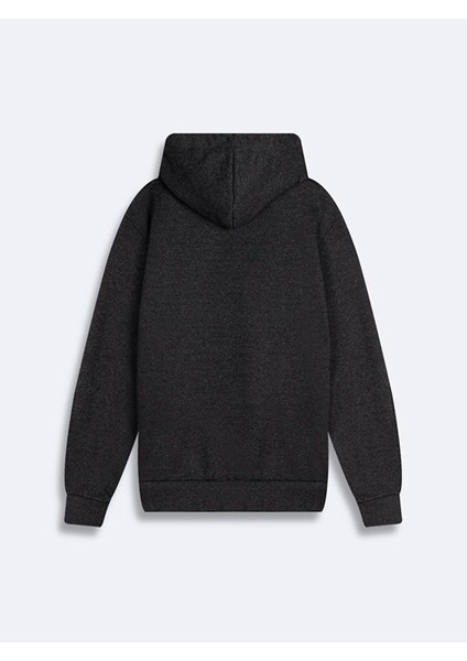 Erkek Kapüşonlu Regular Antrasit Sweatshırt fiyatları