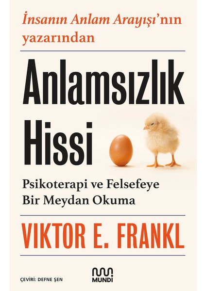 Anlamsızlık Hissi - Viktor E. Frankl