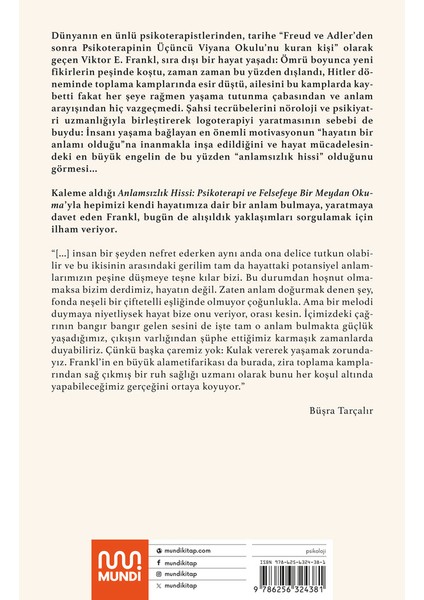 Anlamsızlık Hissi - Viktor E. Frankl