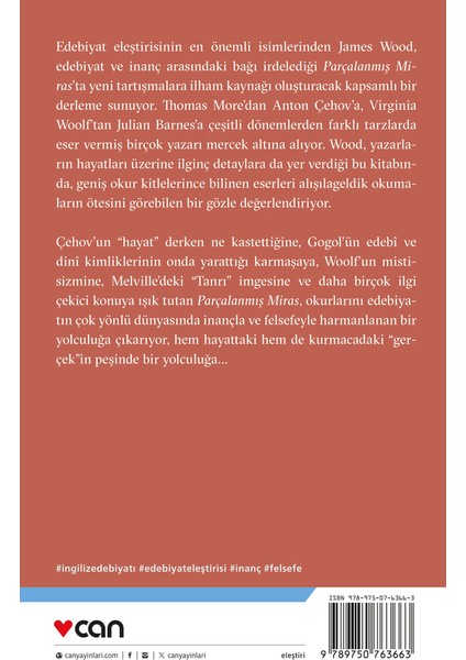 Parçalanmış Miras - James Wood modelleri