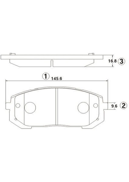 Kb 10212-30207 Fren Balata Takımı Ön Şimli Elantra 2021->