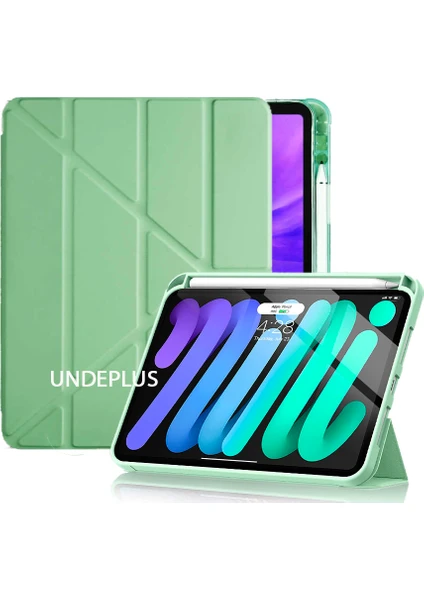 Apple iPad Air 5 Air 4 10.9" Kılıf Kalem Bölmeli Trifolding Case A2072 A2316 A2324 A2325 A2588 A2589 A2591