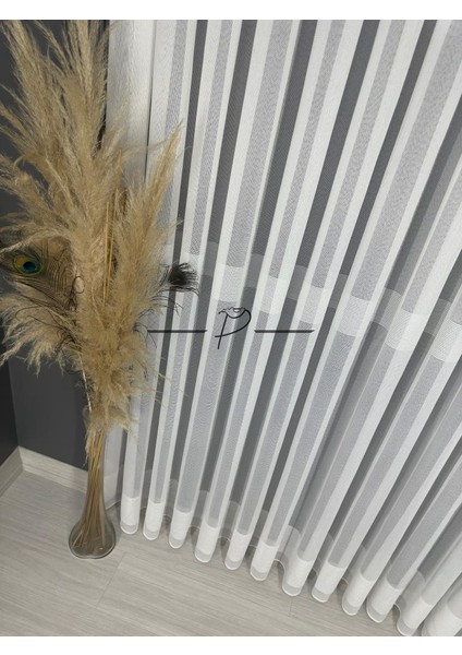 Tül Perde Bantlı Şerit Anotella Desen Lüx Armür 3 Farklı Renk Seçeneği fırsatları