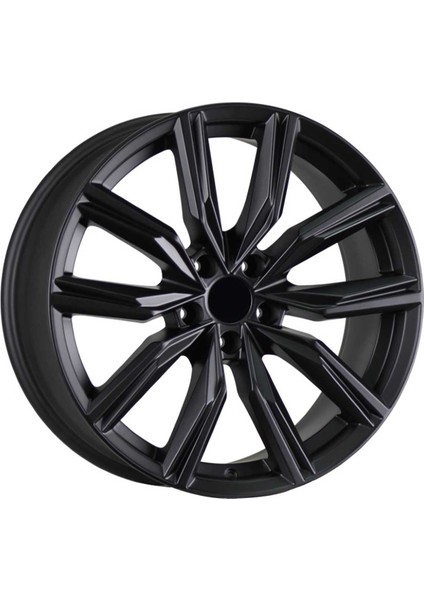 17 Inç 5X100 Kapstadt Polo Ibiza Egea Doblo Uyumlu Siyah Jant Modeli Volkswagen Seat Fiat (4 Adet)