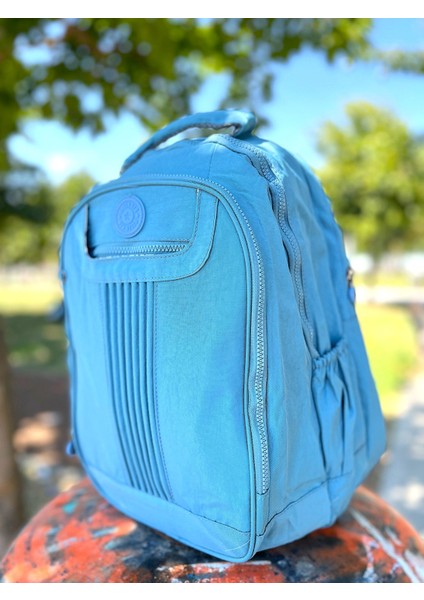 11 Bölmeli Geniş Hacimli Suya Dayanıklı Kumaş Unisex Okul Çantası Sırt Çantası modelleri