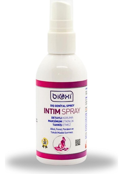 ® Dış Genital İntim Sprey 150 ML: Hassas Bölgeler İçin Güvenli ve Alkolsüz Hijyen Çözümü