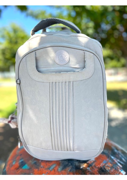 11 Bölmeli Geniş Hacimli Suya Dayanıklı Kumaş Unisex Okul Çantası Sırt Çantası