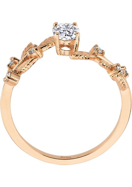 Oval Kesim Pırlanta Taşlı Düş Bahçesi Yüzük 0417R0342 modelleri