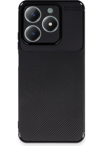 Realme C63 Kılıf Karbon Focus Negro Kapak