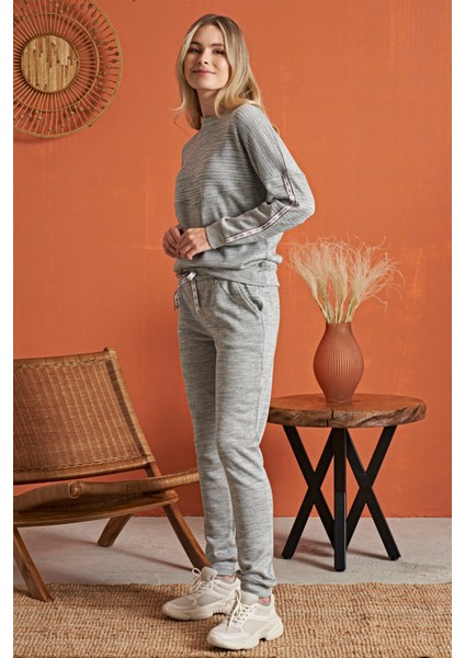 8121 Kadın Kışlık Pijama Takımı