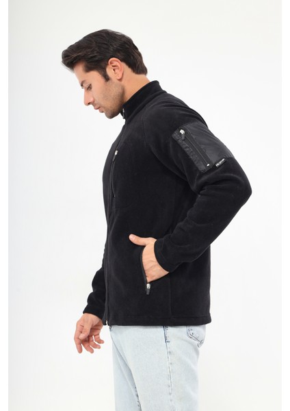 Erkek Polar Tam Fermuarlı 4 Cepli Outdoor Polar Ceket Tactical Flecee fiyatları