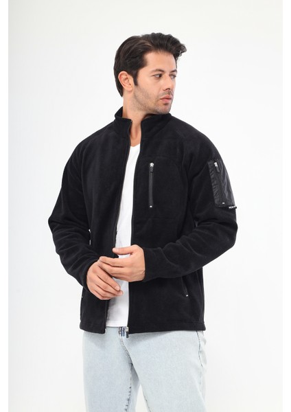 Erkek Polar Tam Fermuarlı 4 Cepli Outdoor Polar Ceket Tactical Flecee indirimleri
