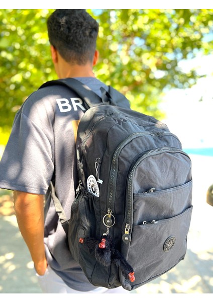 8 Bölmeli Matara & Suluk Gözlü Geniş Hacimli Yağmur Suyu Itici Özellikte Okul & Sırt Çantası fırsatları