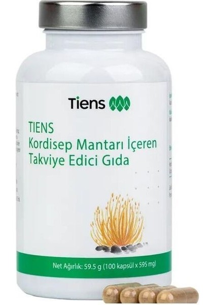 Tıens Kordiseps Mantarı Içeren Kapsül Takviye Edici Gıda