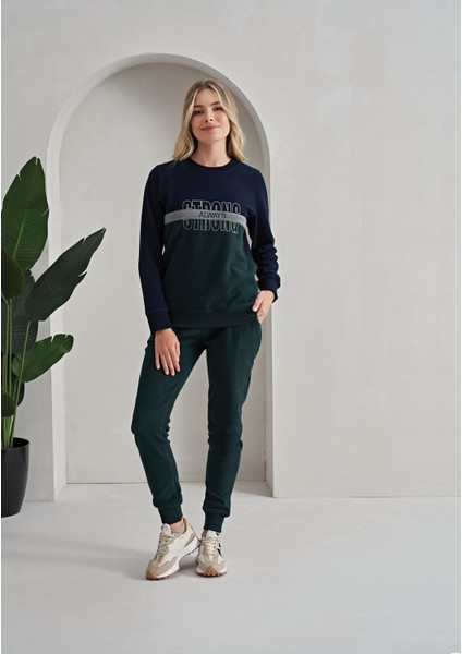 8150 Kadın Kışlık Pijama Takımı