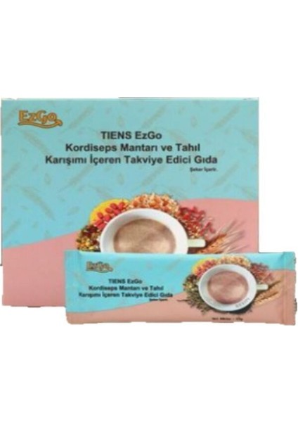Ezgo Kordisep Mantarı ve Tahıl İçeren Takviye Edici Gıda
