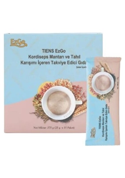 Ezgo Kordisep Mantarı ve Tahıl İçeren Takviye Edici Gıda