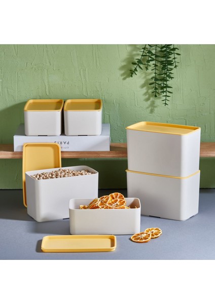 Stackseal 2 Adet 1 Lt Krem Beslenme ve Saklama Kabı