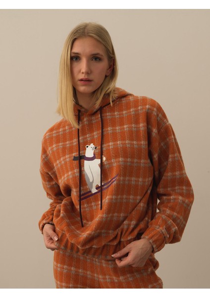 Kadın Lacivert Esnek Dokulu Oversize Sweatshirt fiyatları