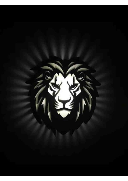 LED Işıklı Aslan Lion