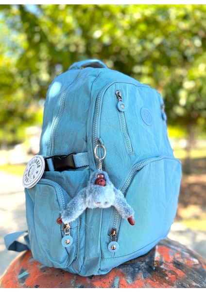 6 Fermuarlı Geniş Hacimli Yağmur Suyu Itici Özellikte Okul Için Uygun Kumaş Sırt Çantası modelleri