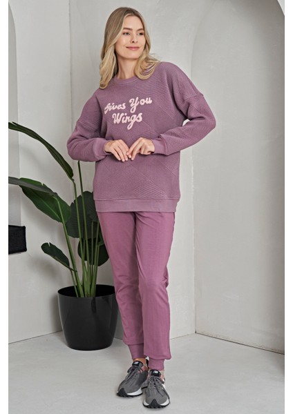 8132 Kadın Kışlık Pijama Takımı