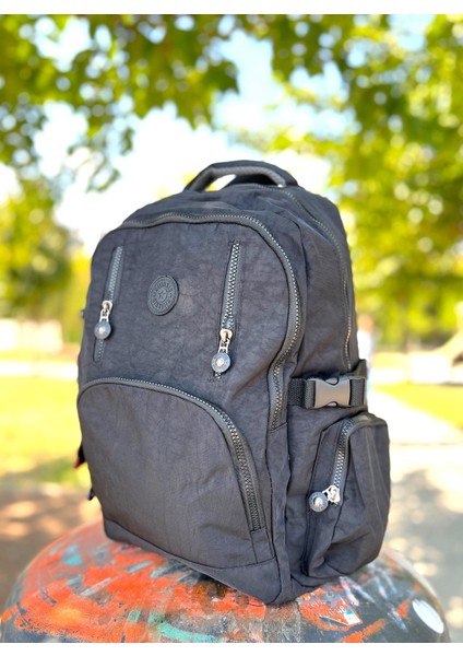 6 Fermuarlı Geniş Hacimli Yağmur Suyu Itici Özellikte Okul Için Uygun Kumaş Sırt Çantası fiyatları