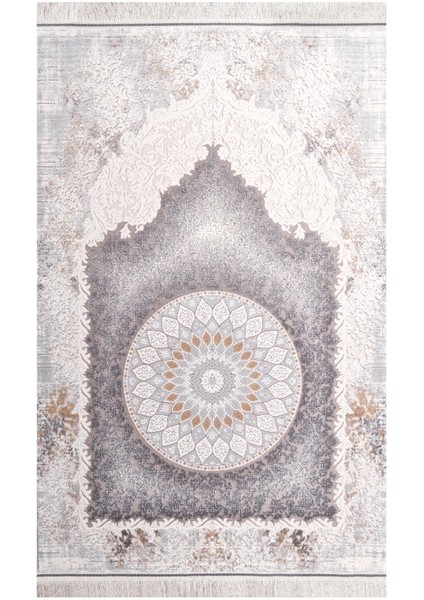 Akasya Seccade / 590 - 80x120 - Ultra Lux, Akrilik Ve Doğal Iplikler'den Sık Dokuma Seccade