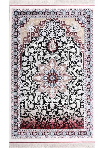 Akasya Seccade / 597 - 80x120 - Ultra Lux, Akrilik Ve Doğal Iplikler'den Sık Dokuma Seccade